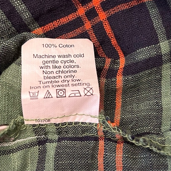 J. CREW Plaid Flannel Shirt - Picture 9 of 12